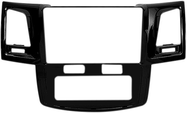 MOLDURA 2MIX TOYOTA HILUX 9 polegadas 2006 a 2011 9 Polegadas