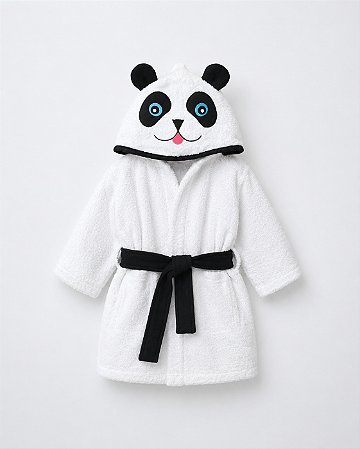 Roupão de Banho Infantil Panda Shushu