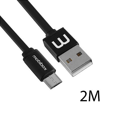 MB 013 Cabo micro USB 2m MOBIBOX