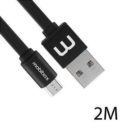 MB 015 Cabo USB tipo C 2m MOBIBOX