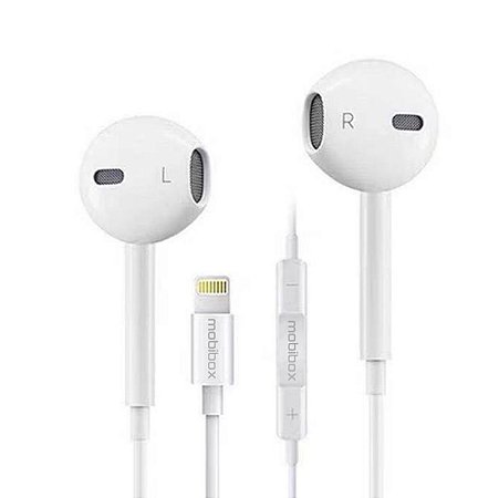 MB 023 Fone de Ouvido Lightning (para iphone) MOBIBOX