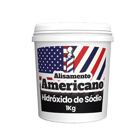 Alisamento Americano Hidróxido de Sódio Tróia Hair 1kg