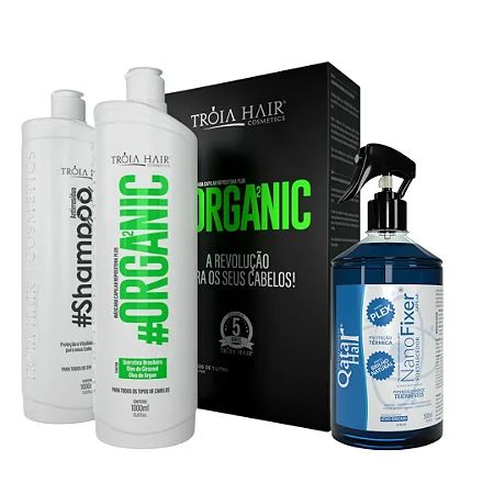 Combo Organic + Nano Fixer Fortalecedor