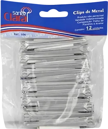 CLIPS MET.CURVADO IMPORT.C/12