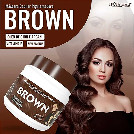 COLORS BROWN 500G MÁSCARA PIGMENTADORA