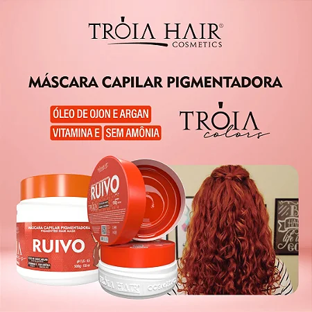 COLORS RUIVO 500G MÁSCARA PIGMENTADORA