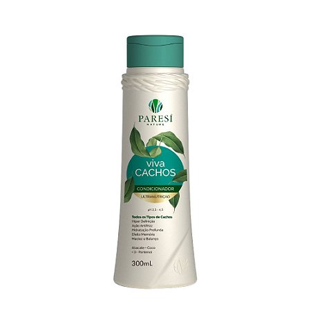 Condicionador Ultra Nutrição Viva Cachos 300ML Paresí Nature