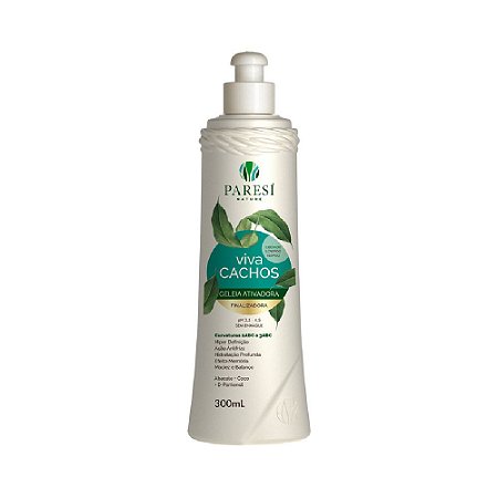 Geleia Ativadora Finalizadora Viva Cachos 300ML Paresí Nature