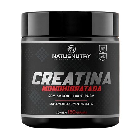 Creatina Monohidratada 100% Pura NatusNutry 300g