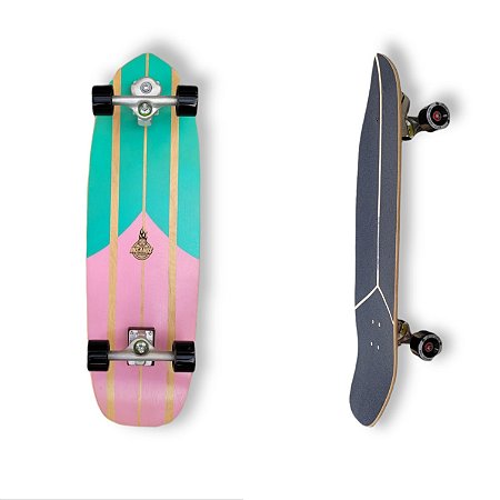 Skate Round Squash 34 " Rosa