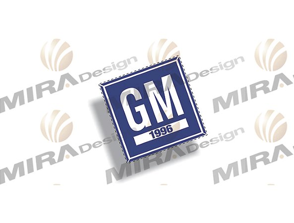 Adesivo ANO DE FABRICAÇÃO GM 1996