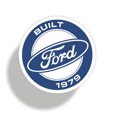 Adesivo ANO DE FABRICAÇÃO FORD 1979