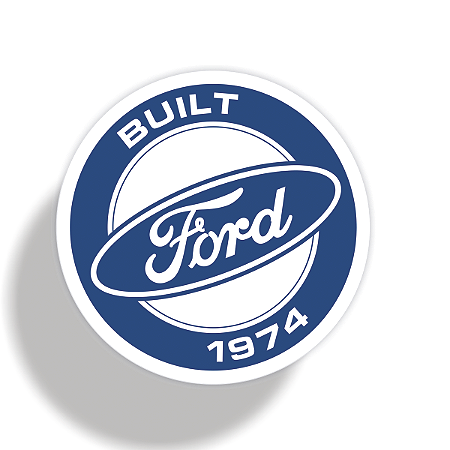 Adesivo ANO DE FABRICAÇÃO FORD 1974