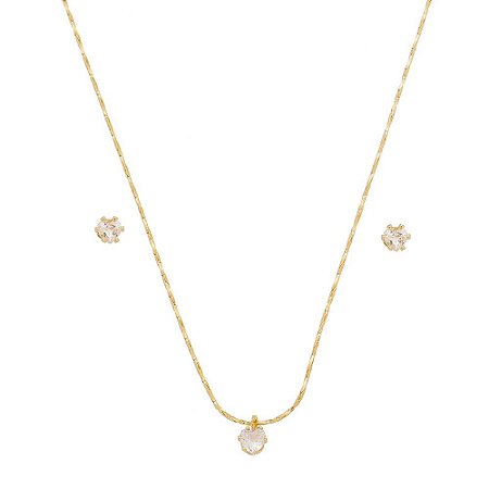 CONJUNTO CORAÇÃO DE ZIRCÔNIA