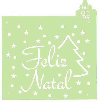 ESTÊNCIL GRASI MORAIS Nº N6