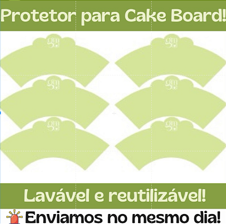 BLOQUEADOR/PROTETOR DE CAKE BOARD PARA BOLOS DE 15 cm A 18 cm