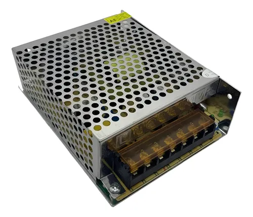 Fonte 12v 10a 120w Chaveada Metálica Bivolt 110/220vac