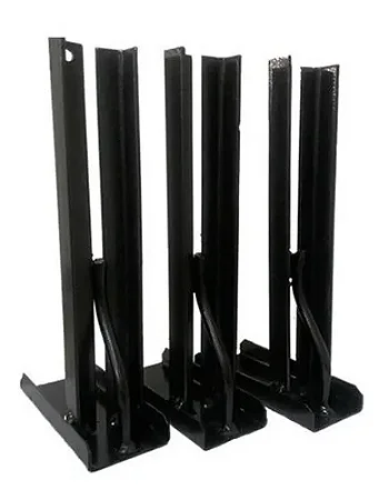 Kit 3 SUPORTE INSTALAÇÃO MOTOR BASCULANTE 16CM PINTADO