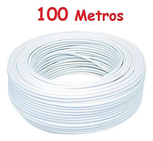 CABO DE REDE e  SEGURANÇA ELETRÔNICA 4 PARES 26AWG BRANCO AGL