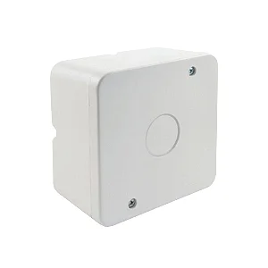 CAIXA CFTV ABS 85X85X50MM BRANCA