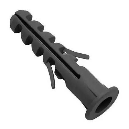 Bucha 6mm C/ Aba Anel Fixação Nylon