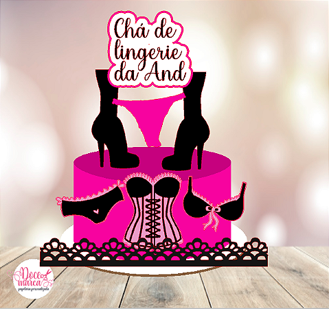 Arquivo de corte Chá de Lingerie