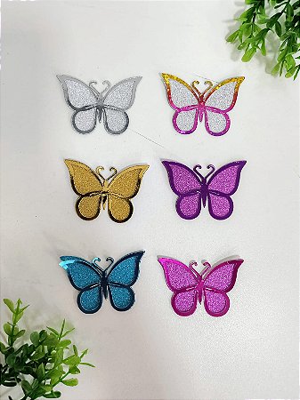 Apliques de borboleta