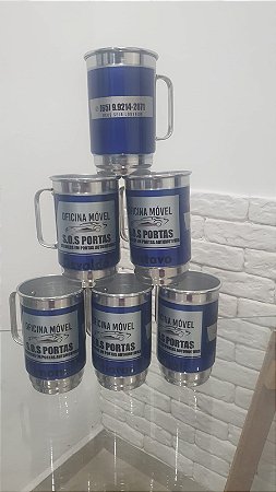 Canecas de Alumínio Personalizadas
