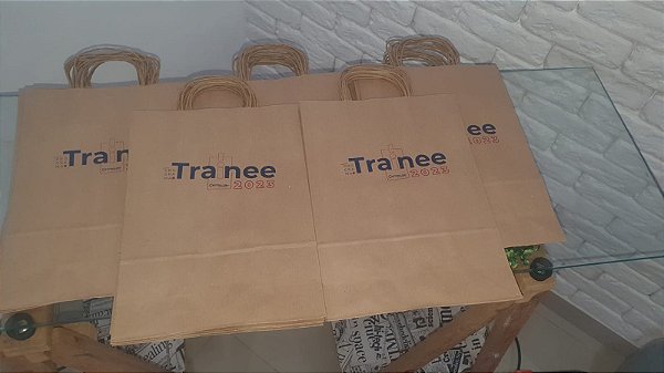 Sacolas Personalizadas Papel Kraft