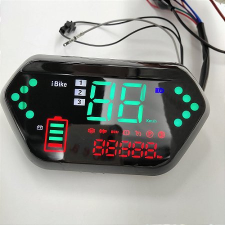 Velocimetro Scooter Eletrica Pt3 60v