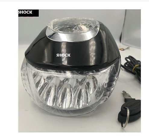 Farol C/ Velocimetro E Bluetooth Scooter Elétrica Pt2 60v