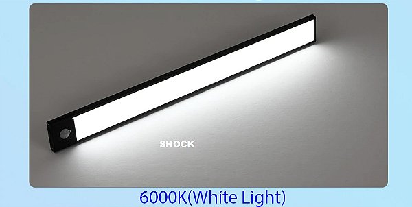 Shock Luminaria Led Com Sensor De Presenca ,quarto,sala,wc
