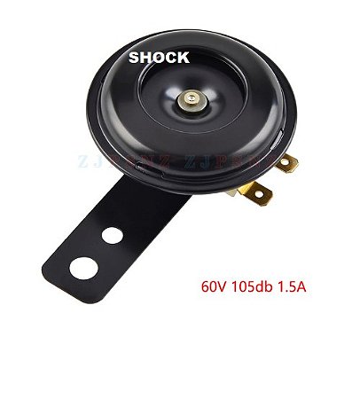 Buzina 60v Para Scooter Elétrica X10 X11 X12