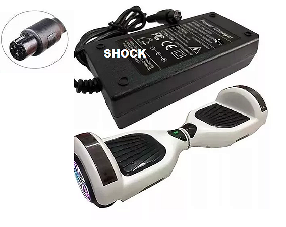 Fonte Carregador De Bateria Hoverboard 36/42v Litio