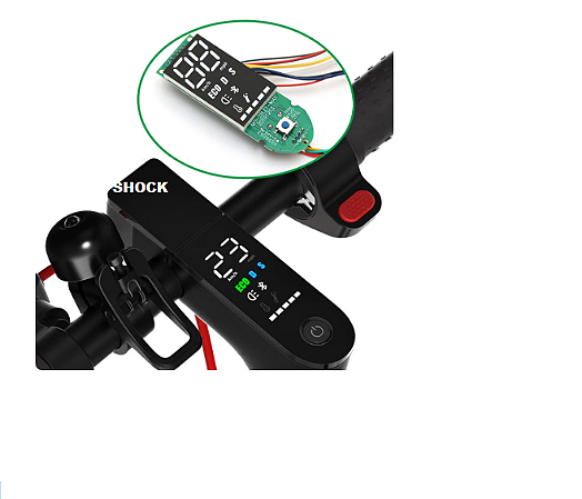 Display Painel Digital Para Patinete Foston S08 Pró S09