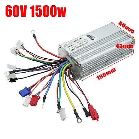 Modulo Controlador 60V 72 1500W e 2000w  Bicicleta  Scooter Eletrica