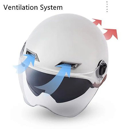 CapaceteAberto  de Moto e Scooter