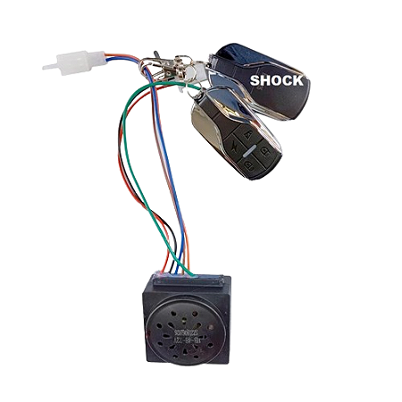 Modulo Alarme Scooter Elétrica Controle Remoto X10,x11,x12