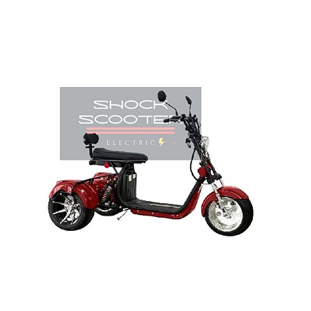 Triciclo Scooter Elétrica TR33-3000W