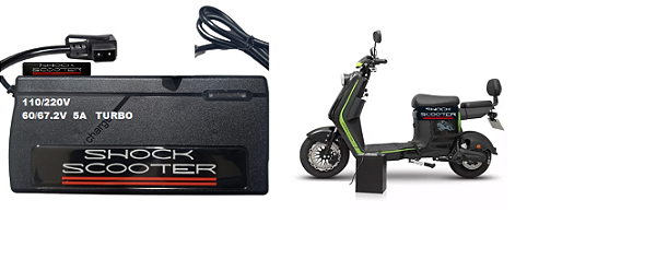 Carregador De Bateria De Scooter Eletrica Turbo Sudu A4