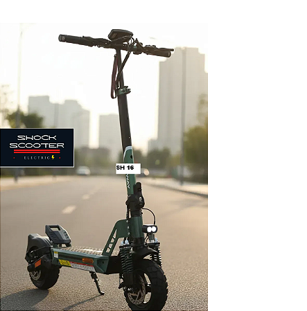 Patinete Eletrico Super potente Shock SH16 48v 20ah 50km de Autonomia