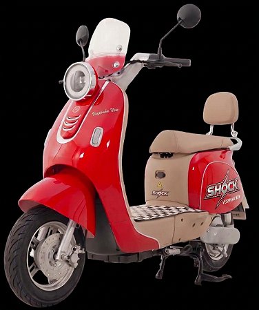 Scooter Eletrica Vespinha New 1000w Bateria Litio 60v 20ah autonomia 50km