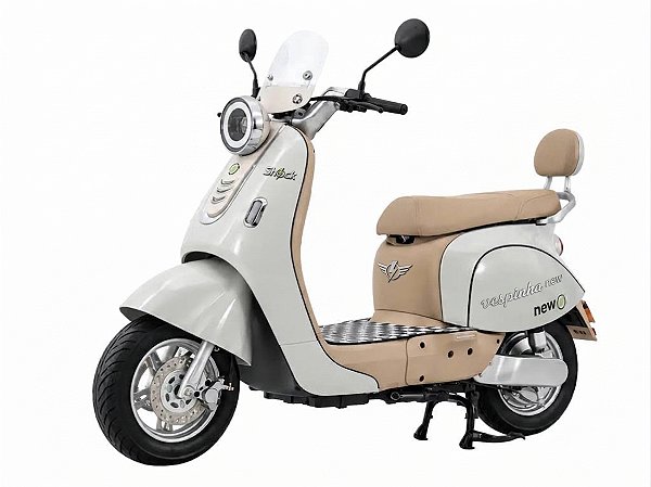 Scooter Eletrica Vespinha New 1000w Bateria Litio 60v 20ah autonomia 50km cinza