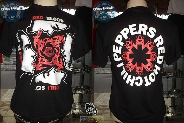 Red Hot Chili Peppers Blood Sugar - Cabeças de Vento Rock Store