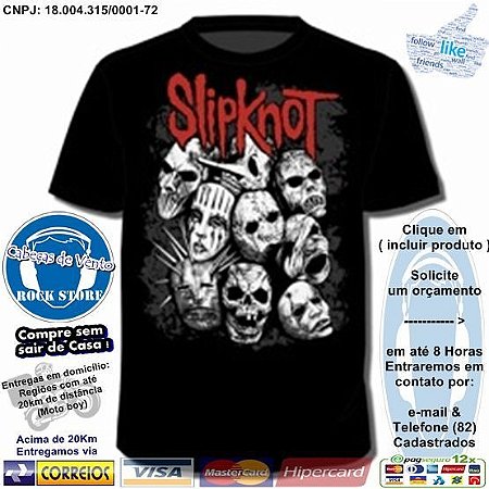 Slipknot Mascaras