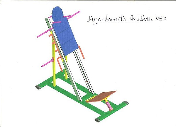 Agachamento Anilhas 45