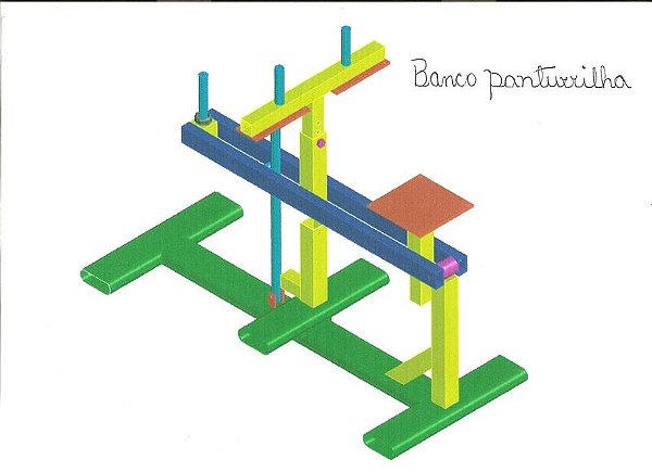 Banco Panturrilha para Anilha
