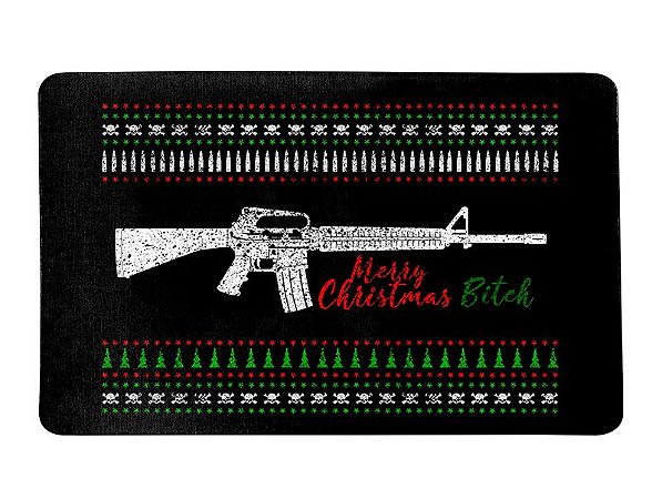 Tapete Militar Merry Christmas Bitch