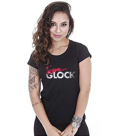 Camiseta Baby Look Feminina Team Glock