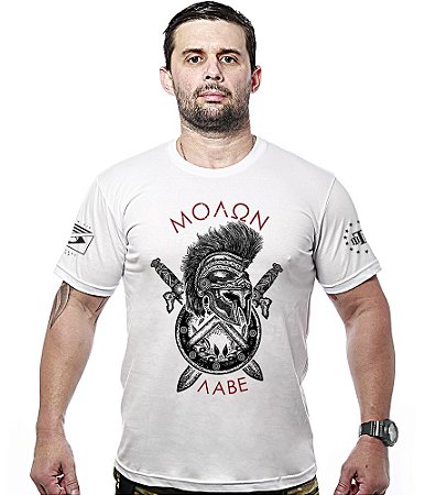 Camiseta Masculina Molon Labe Spartan Team
